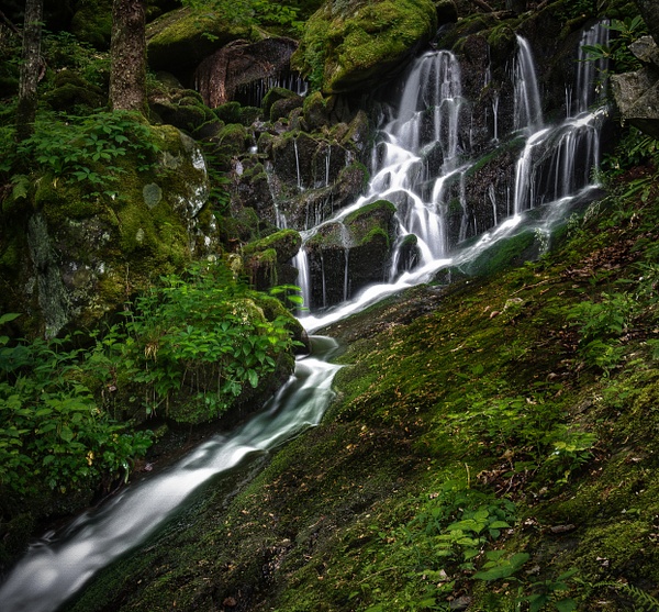 Crooked  Falls - Waterfalls - Allan Barnett Photography 