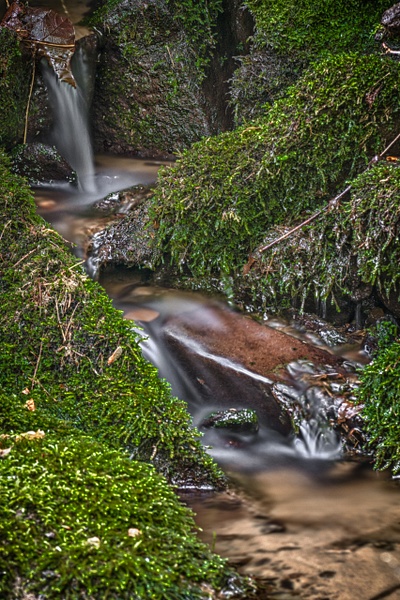 Trickle Falls - Waterfalls - Allan Barnett Photography  