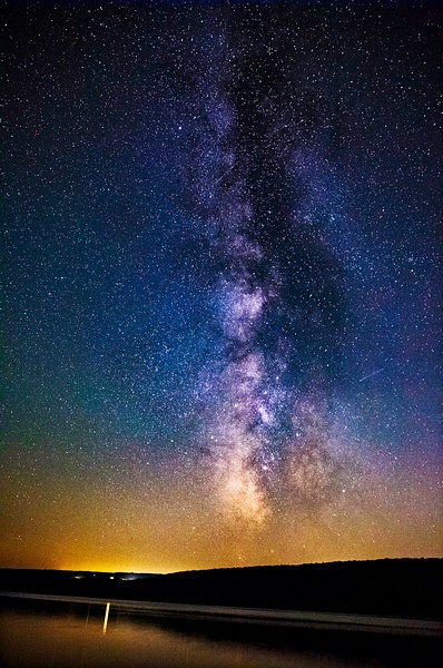 Milky Way over Hemlock Lake (US0337) - Bella Mondo Images