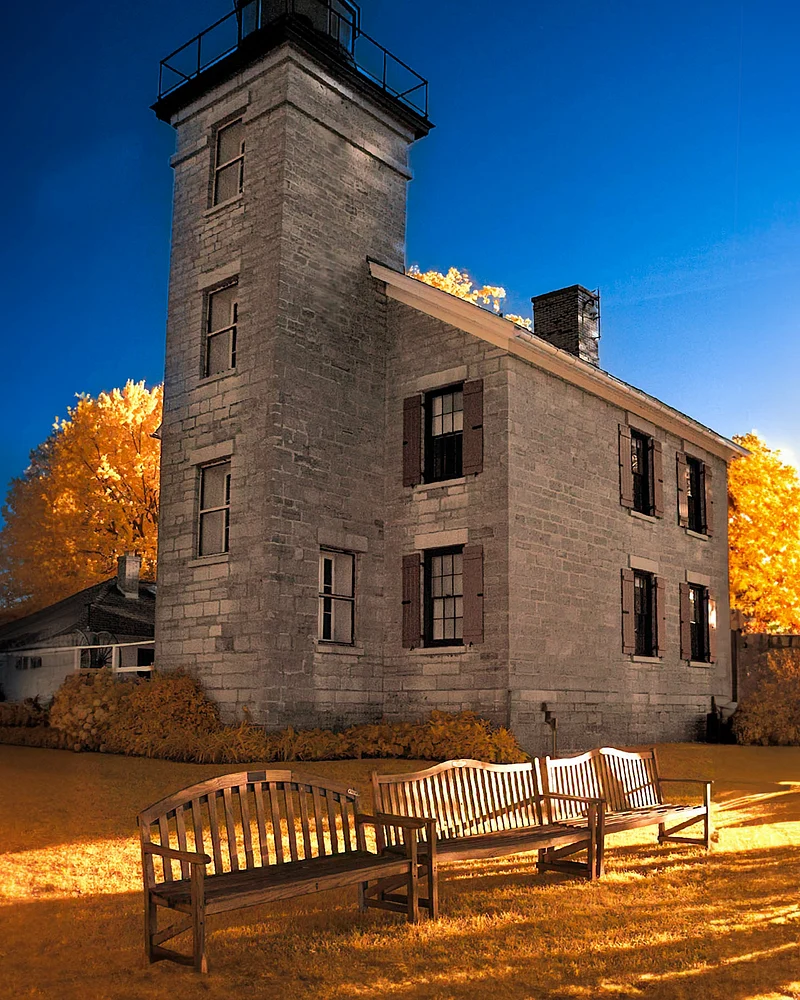 Vivid Sodus Point Lighthouse in Infrared 2023