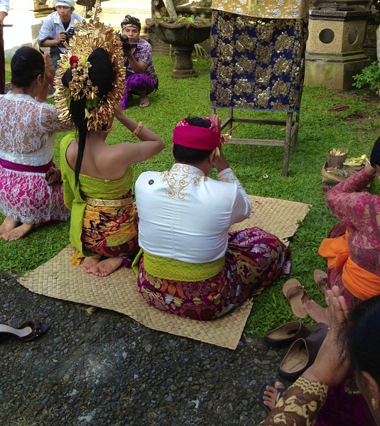 Wedding ceremony in Ubud, Bali  IMG_2431 - Christine van Roggen