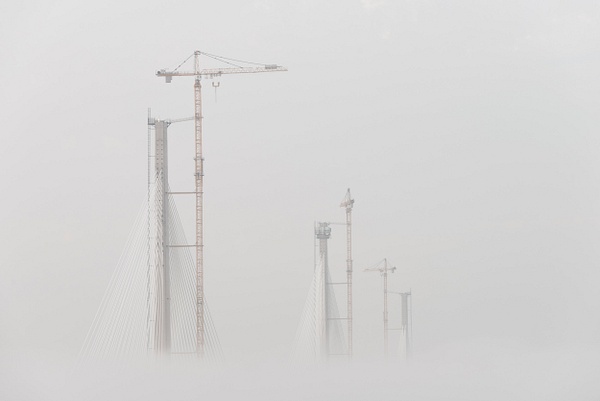 Cloud Construction - Forth Bridges