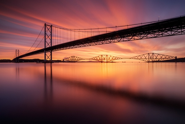 The Forth Bridges - Forth Bridges - David Queenan Photography 