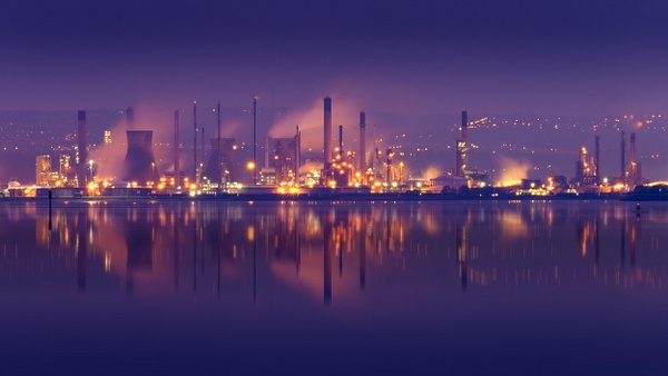 Grangemouth Refinery - Urban and cityscape photography 