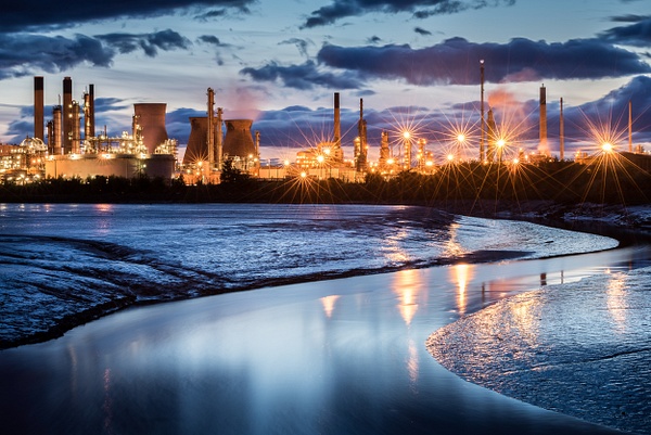 Grangemouth Refinery - Urban and cityscape photography 