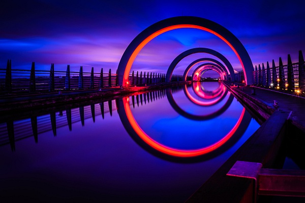 The Falkirk Wheel - Urban - David Queenan Photography 