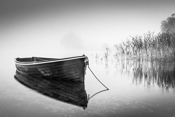 Loch Ard - Monochrome - David Queenan Photography 