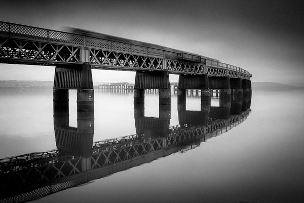 The Tay Bridge - Monochrome - David Queenan Photography