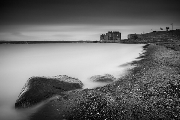 Blackness Castle - Monochrome - David Queenan Photography 