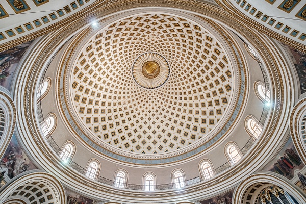 Mosta Dome, Malta - Architecture Photography 