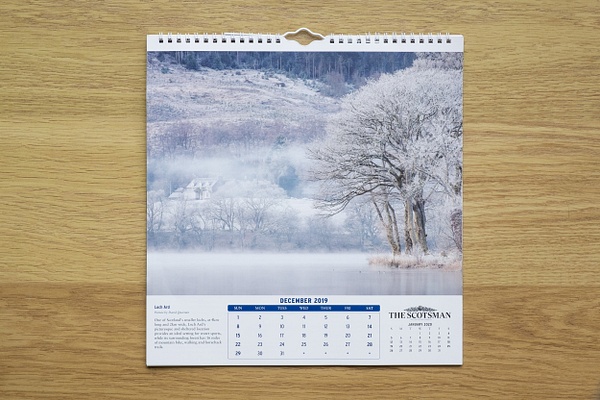 The Scotsman 2019 Calendar - Published photography work