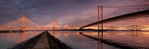The Three Bridges: FBPANO-03 - Panoramas - David Queenan Photography