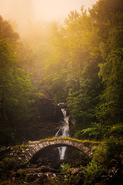 Allt Da Ghob Waterfall, Glen Lyon - Landscape - David Queenan Photography 