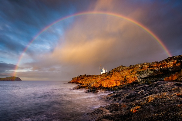 Lookout for Rainbows: NB035 - Sea and Coastline - David Queenan Photography