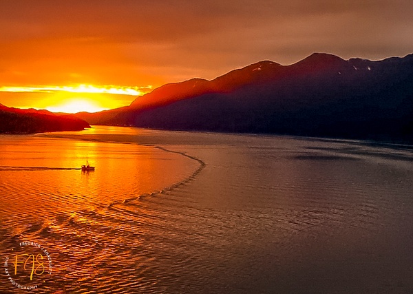 Alaska Departure - Sunsets - FJ Shacklett Photography 