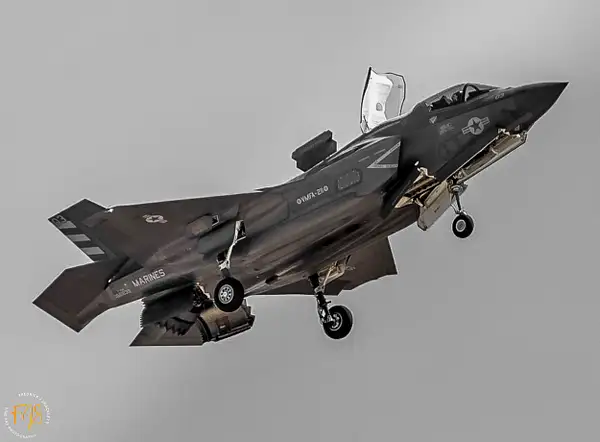 JSF F-35 Hovering by PhotoShacklett