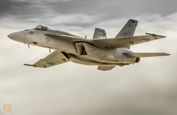 F18 Flyby - Airshows - FJ Shacklett Photography
