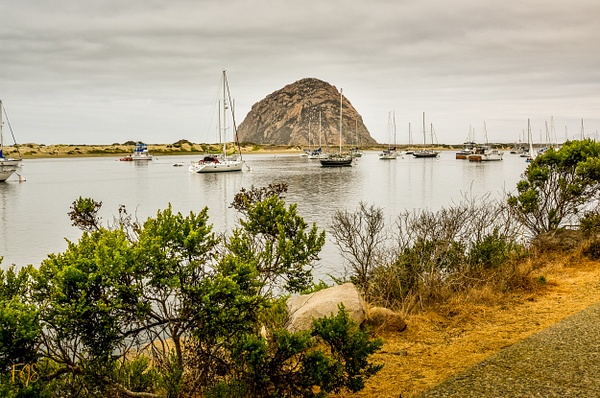 Morro Bay CA (9) - Morro Bay Rock, Calif - Fredrick Shacklett Fine Art Photography  