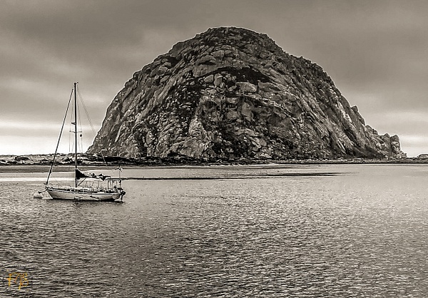 Morro Bay CA (12) - Morro Bay Rock, Calif - Fredrick Shacklett Fine Art Photography  