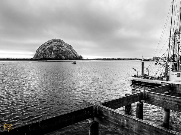 Morro Bay CA (14) - Morro Bay Rock, Calif - Fredrick Shacklett Fine Art Photography  