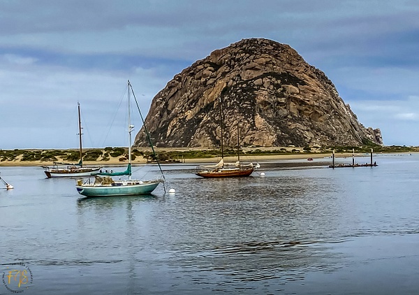 Morro Bay CA (17) - Morro Bay Rock, Calif - FJ Shacklett Photography
