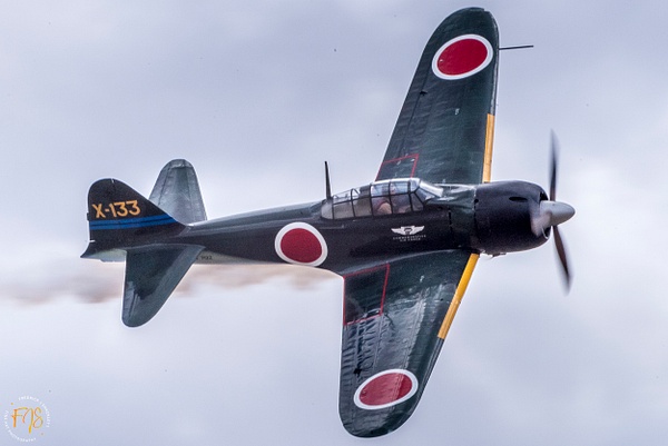 Japanese Zero - Airshows - Fredrick Shacklett Fine Art Photography 