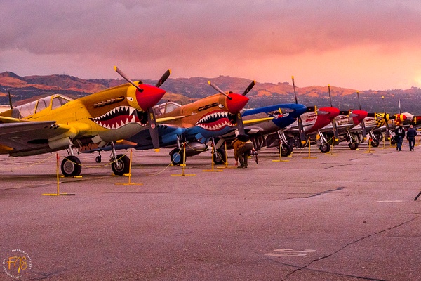 Morning Lineup - Airshows - FJ Shacklett Photography