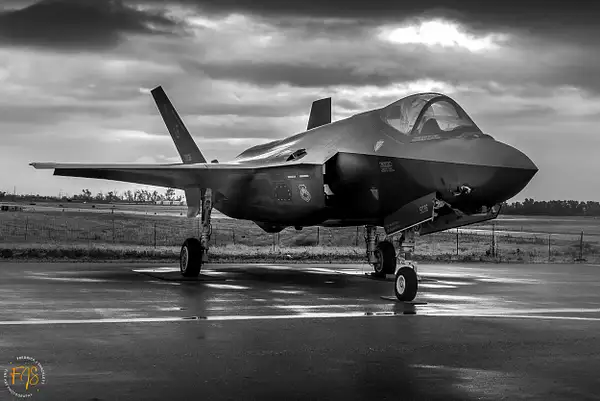 JSF F35 After the Rain by PhotoShacklett