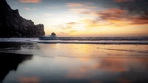 Morro Bay Sunset by PhotoShacklett