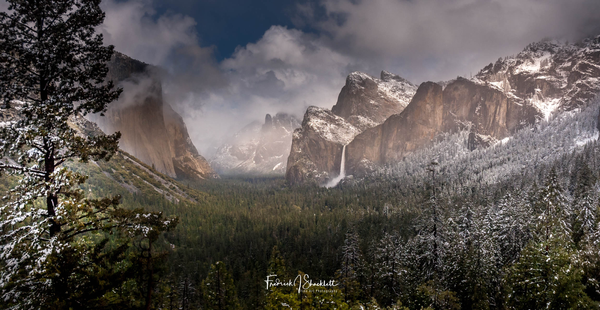 Yosemite Entrance Valley View - FJ Shacklett Photography 