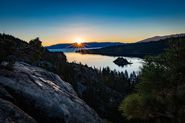 Emerald Bay - Lake Tahoe - Landscape - Saddle Rock Photography 