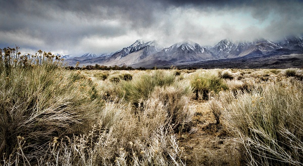 Owens Valley - Storm - Landscape - Saddle Rock Photography  