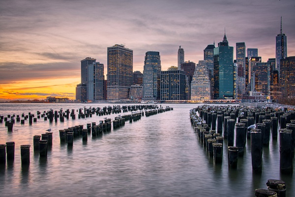 NYC_Brooklyn_Pylons_Sunset - Travel - Marcs Photo 