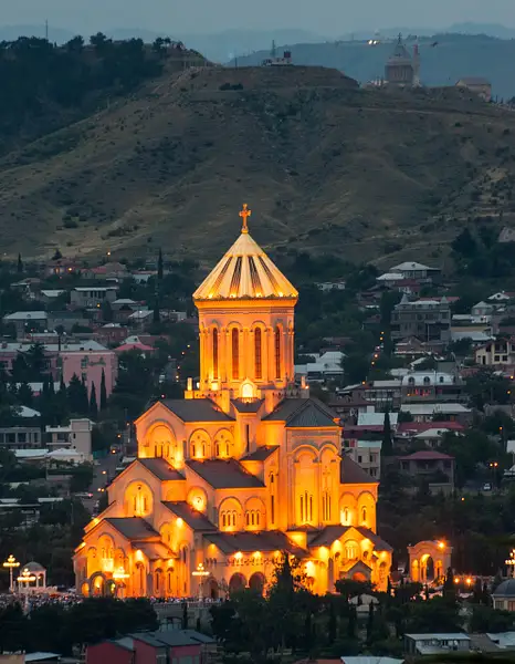 Holy Trinity Cathedral of Tbilisi by Michael Major