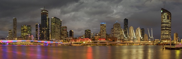 Cloudy Brisbane - Travel - Scott A. Niskach