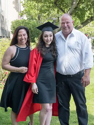 Lacourse Family BU Graduation