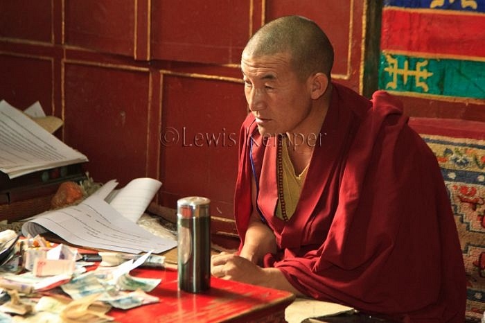 Monk, Drepung Monastery