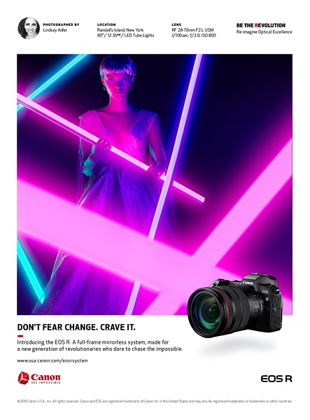 Canon - EOS R - Advertising - Lindsay Adler Beauty Photographer 