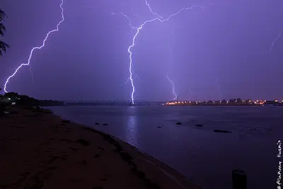 Thunderstorm in Kiev