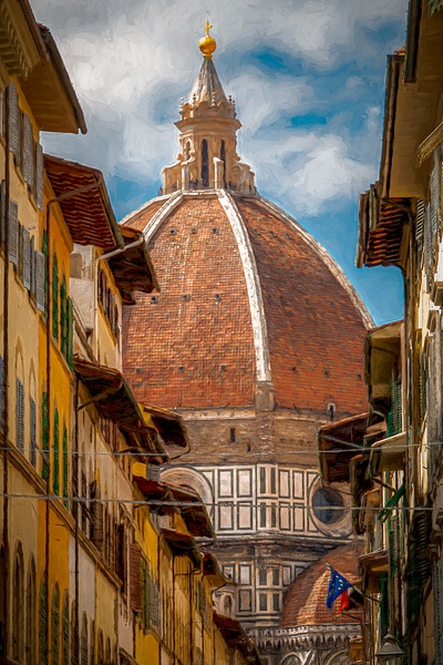 Florence Duomo from Ponte Vecchio - fancifulphotos