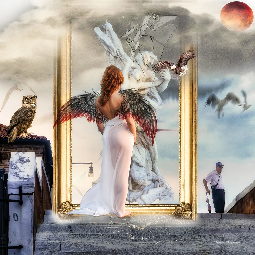 THE BROKEN REFLECTED IMAGE