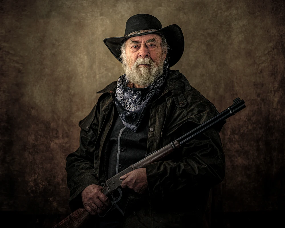 Francis F Photographed during Cowboy Model Session - Andy