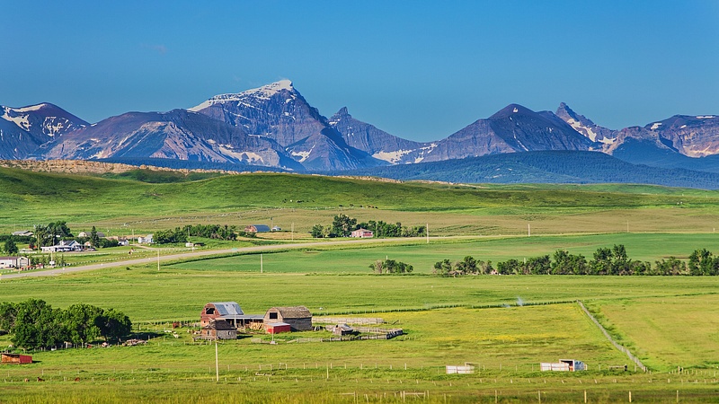 Ranchlands at the Foot of Waterton Park Peaks
