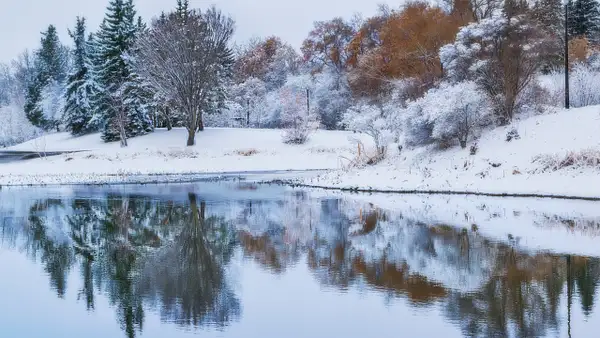 Winter Reflection by Ken Vanderwal