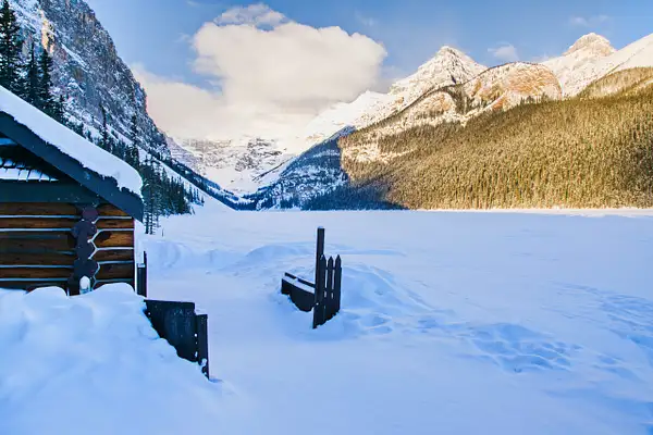 Winter Lake Louise by Ken Vanderwal