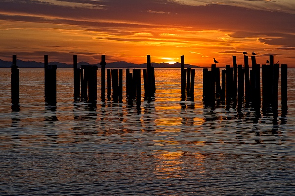 _MH_6844 - Sunset at Point Roberts - Gary Hamburgh Photography 