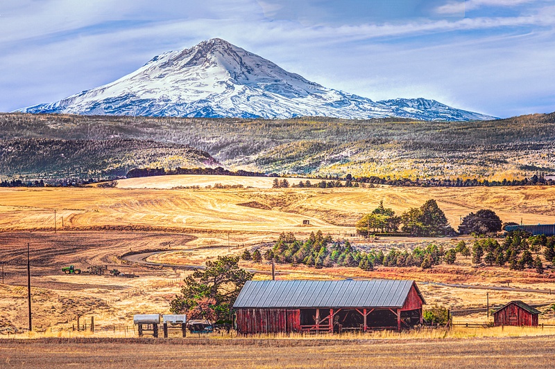 40 Central Oregon's Side of Famed Mt Hood