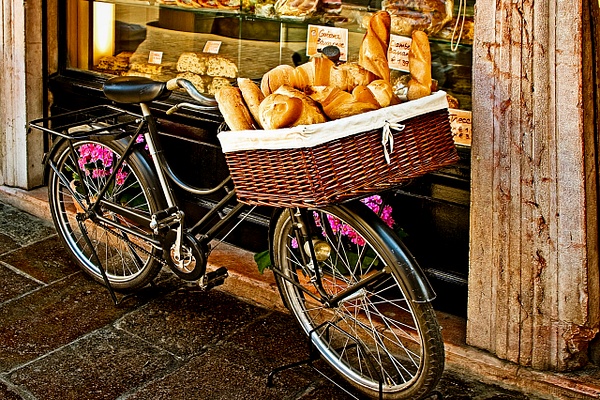 Bread Delivery in Paris, France - Europe's Richness - Ron Wolf Photography 