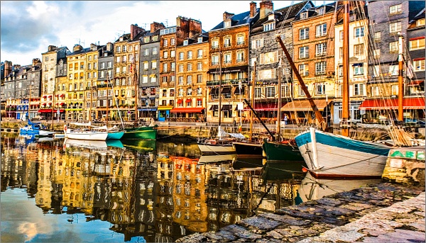 Know for It's  Renaissance Painters:  Honfleur Harbor on France's Normandy Coast - Europe's Richness - Ron Wolf Photography