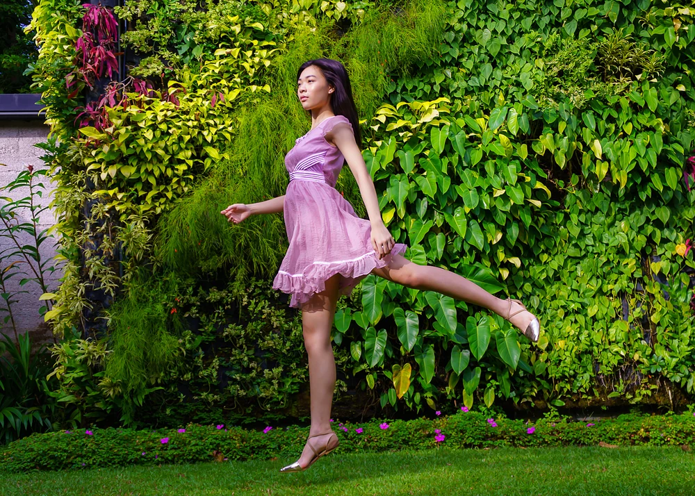 Floating in the Singapore Botanic Gardens